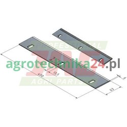 Nóż walca zrywacza Capello 03.4100.00.02