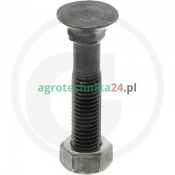 Śruba płużna z nakrętką M12x90 1801290812