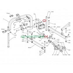 Ruchomy zaczep spawany Tehnos MBL T00305