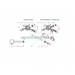 Przekładnia dwustronna Tehnos MUL T02221