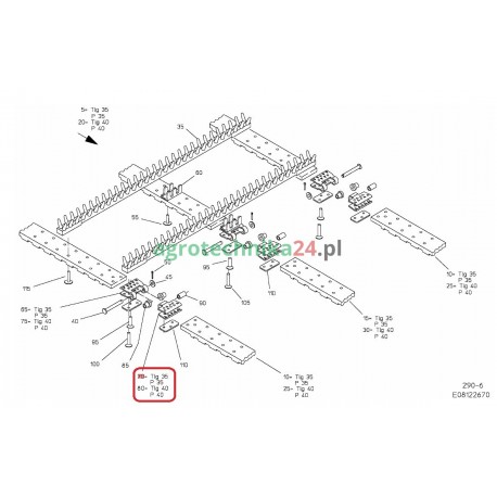 Łącznik wewnętrzny 35mm Grimme 01542489