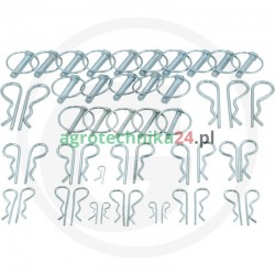 Zawleczki rolnicze zestaw 50 sztuk