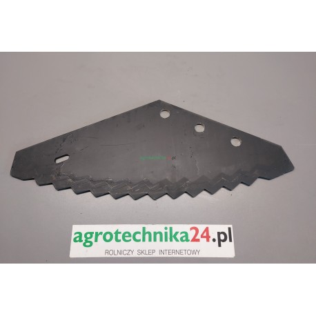 Nóż paszowozu Metal-Fach 557x215x6, utwardzony MWS