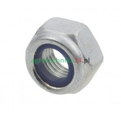 Nakrętka sześciokątna samohamowna M12x1.75 ocynk