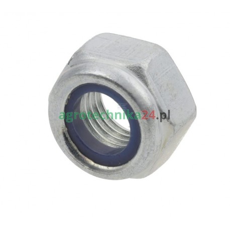 Nakrętka sześciokątna samohamowna M12x1.75 ocynk