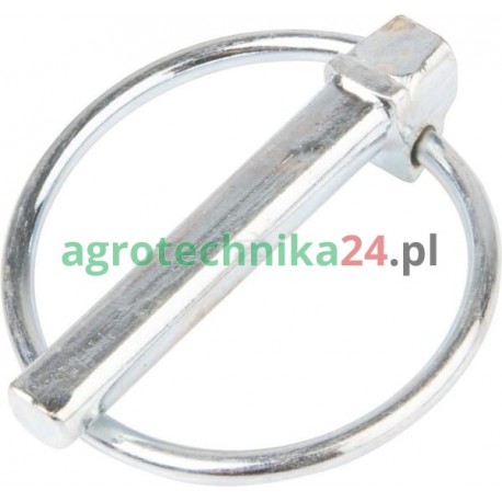 Zawleczka składana z kółkiem 8x45 mm LP8KR