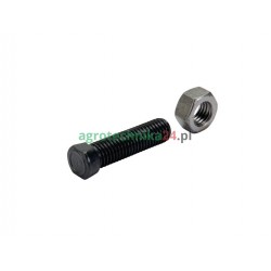 Śruba stożkowa dwustronnie ścięta M12 x 50 z nakrętką