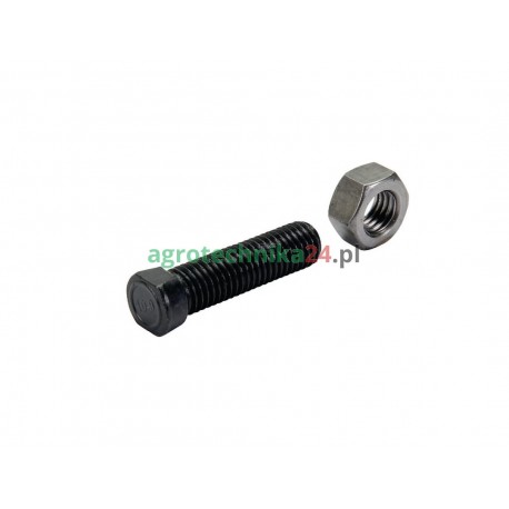Śruba stożkowa dwustronnie ścięta M12 x 50 z nakrętką