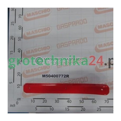 Płoza prawa mulczera Giraffa XXL Maschio Gaspardo M50400772R