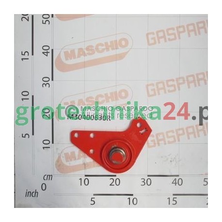 Wspornik prawy wału wsporczego mulczera Giraffa XXL Maschio M30400630R