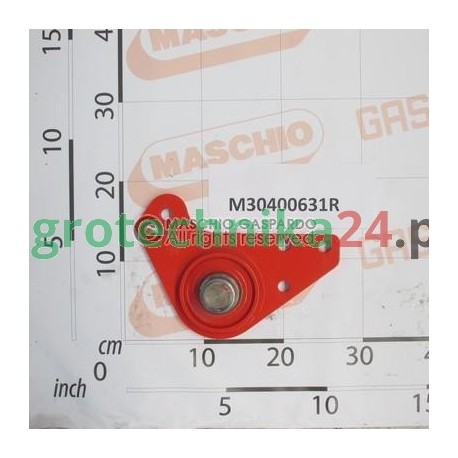 Wspornik lewy wału wsporczego mulczera Giraffa XXL Maschio M30400631R