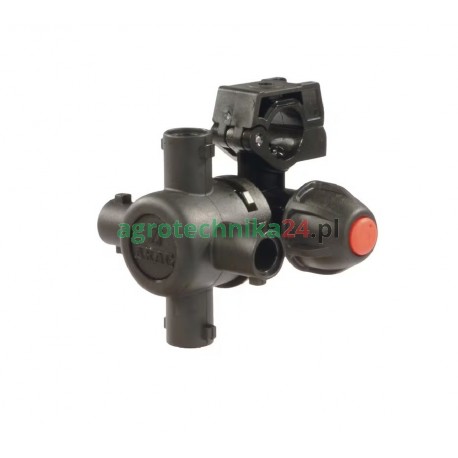 Korpus rozpylacza 4-pozycyjny z zaworem antykapacza na rurę 20 mm