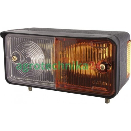 Lampa kierunkowskazu i pozycyjna, żarówkowa, lewa przednia WAŚ