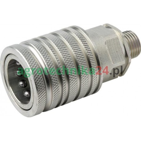 Szybkozłącze gniazdo QCPF-L 1/2" gwint zewnętrzny M16x1.5
