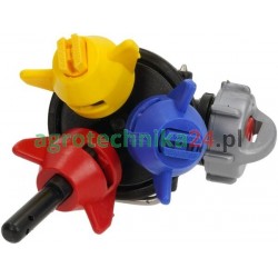 Korpus rozpylaczy krańcowy kpl. 3-pozycyjny Hardi 65004036100000