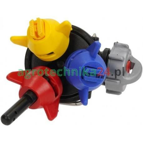 Korpus rozpylaczy krańcowy kpl. 3-pozycyjny Hardi 65004036100000