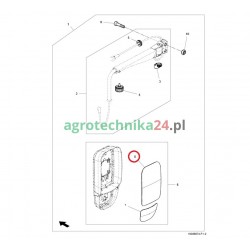 Szkło lusterka Massey Ferguson ACP1005940