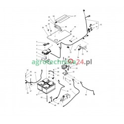 Przełącznik odcinający Massey Ferguson 4353185M3