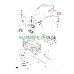 Przewód olejowy Massey Ferguson ACX2812330