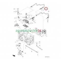 Przewód olejowy Massey Ferguson 4368838M1