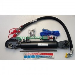 Łącznik hydrauliczny, kat.2, 564-804mm z przewodami