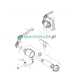 Wkład filtra powietrza wewnętrzny Massey Ferguson ACX375799A