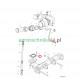 Uszczelka turbosprężarki Massey Ferguson V836784847