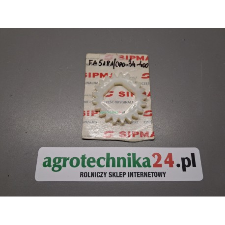 Koło zębate owijarki Z-21 otwór kwadrat  Sipma 5281-080-344