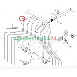 Wąż powietrzny śr.40mm Väderstad 609882