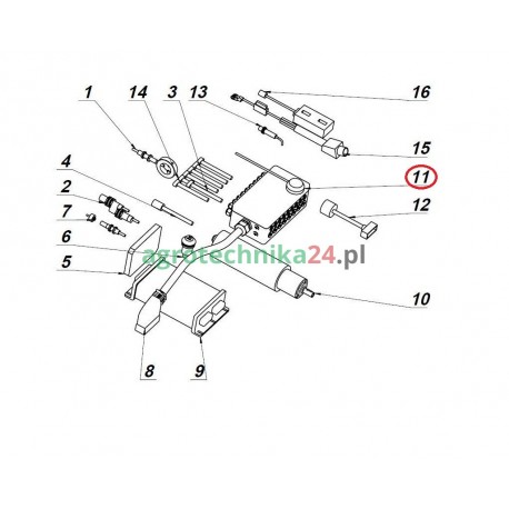 Czujnik prędkości GPS Unia 30258330
