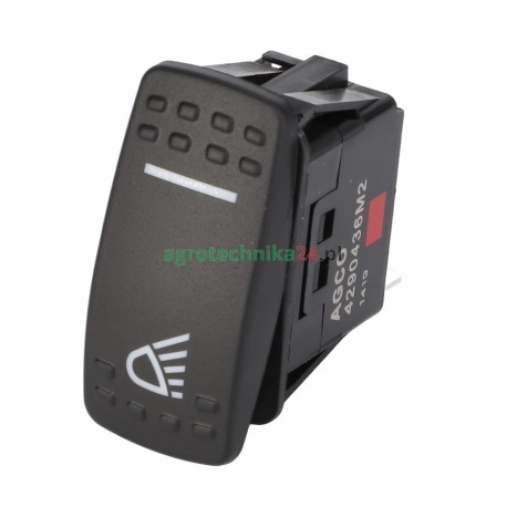 Włącznik światła roboczego Massey Ferguson 4290436M2