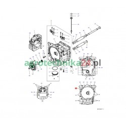 Śruba kołnierzowa M12x50 Massey Ferguson 3011899X1