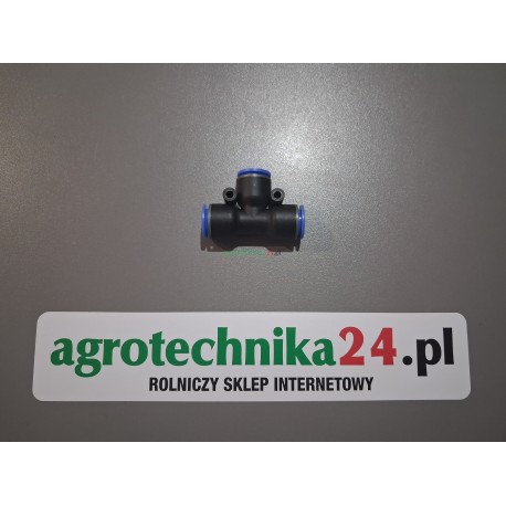 Trójnik wtykowy T, 12 mm TC12P