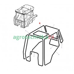 Uszczelka włazu Massey Ferguson 3781520M1