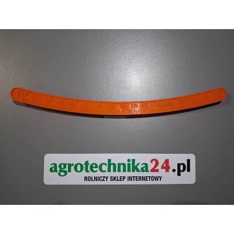 Skala prawa pomarańczowa OM 5 - 28 rozsiewacza Amazone 927855