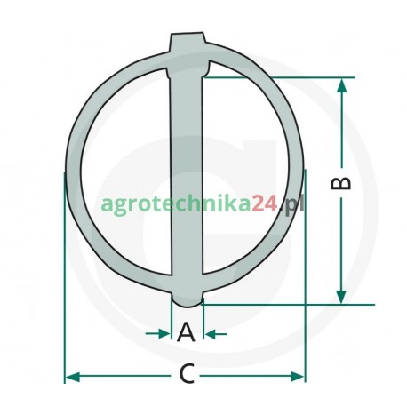 Zestaw zawleczek zatrzaskowych 4,5x41x47