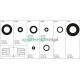 YATO YT-06878 ZESTAW PRZELOTEK GUMOWYCH 180 SZT