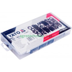YATO YT-06878 ZESTAW PRZELOTEK GUMOWYCH 180 SZT