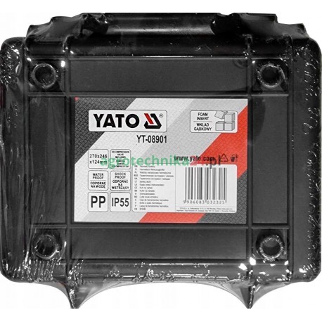 Walizka narzędziowa hermetyczna IP55 YATO YT-08901