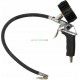 Pistolet do pompowania Yato z manometrem aluminiowy 40 cm
