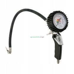 Pistolet do pompowania Yato z manometrem aluminiowy 40 cm