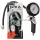 Pistolet do pompowania Yato z manometrem aluminiowy 40 cm