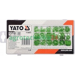 270 SZT ORINGÓW DO KLIMATYZACJI HNBR ZIELONE / YT-06879 / YATO