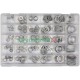 Zestaw 300 podkładek aluminiowych mix rozmiarów YATO YT-06865