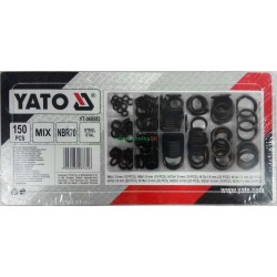 ZESTAW PODKŁADEK METALOWO-GUMOWYCH 150szt YATO YT-068582