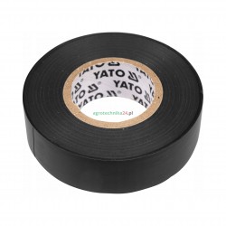 Yato Taśma elektroizolacyjna 19mm x 0,13mm 20m czarna