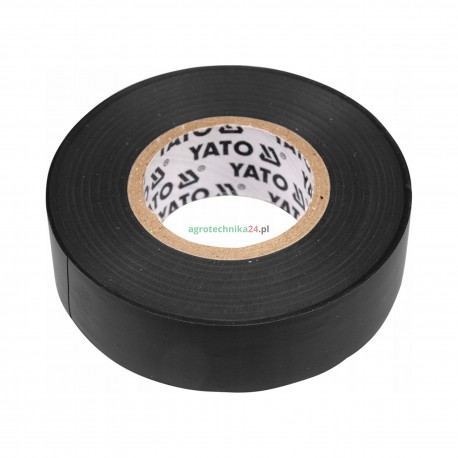 Yato Taśma elektroizolacyjna 19mm x 0,13mm 20m czarna