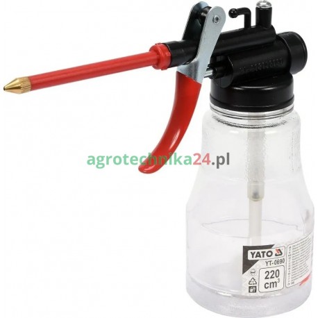 Oliwiarka z wężykiem 220ml smarownica YATO YT-0690