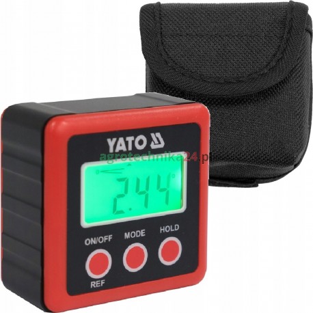 Kątomierz elektroniczny z magnesem Yato