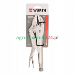 Szczypce zaciskowe proste 225 mm WURTH REDSTRIPE CRV